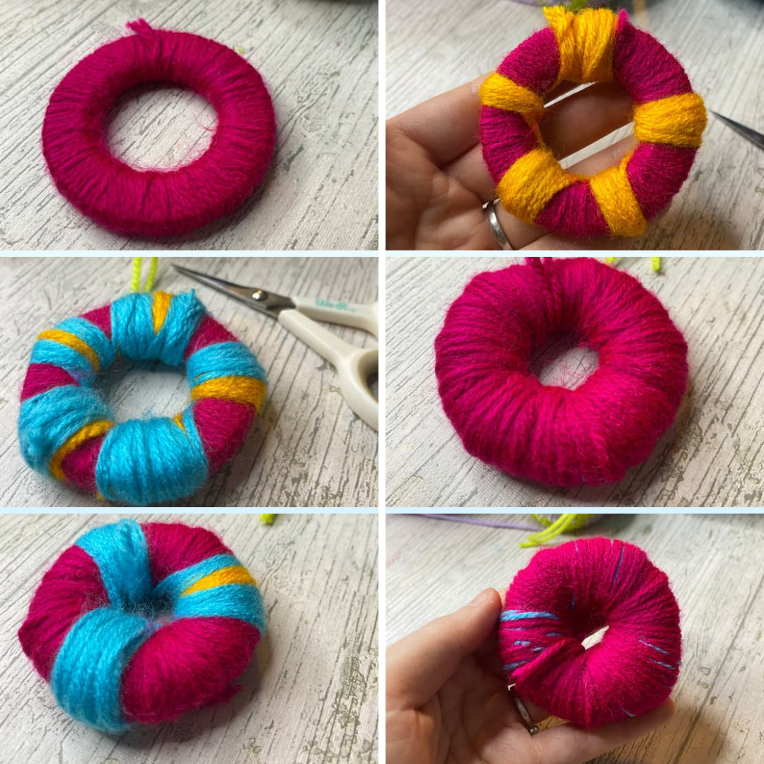 How to Make Two Types of Leopard Print PomPoms I
